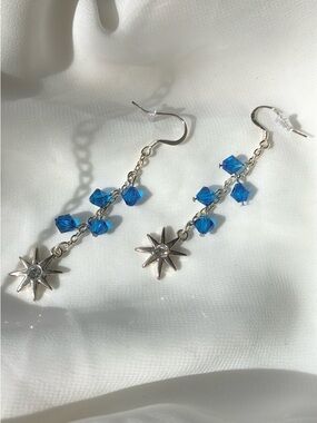 Crystal Star/Snowflake Earrings